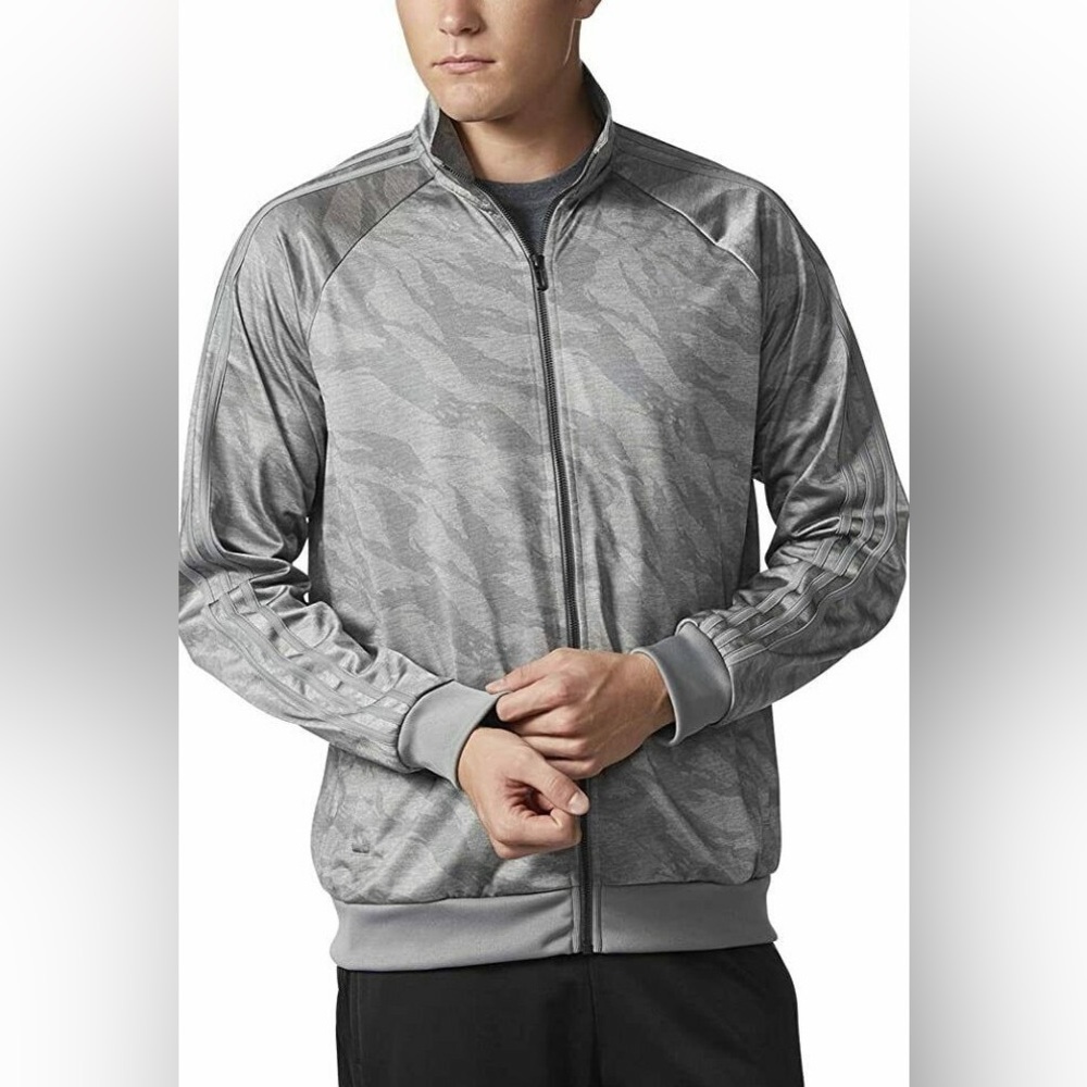 Adidas printed essential jacket